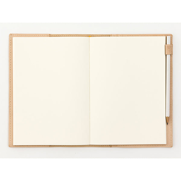 Midori MD Notebook Cover - Goat Leather - A5 - - Notebook Accessories - Bunbougu