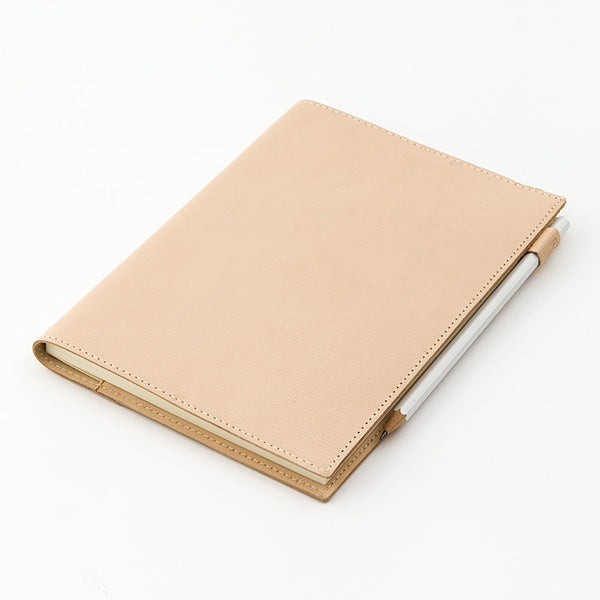 Midori MD Notebook Cover - Goat Leather - A5 - - Notebook Accessories - Bunbougu
