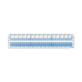 Raymay Easy to See Grid Ruler - 15 cm -  - Rulers - Bunbougu