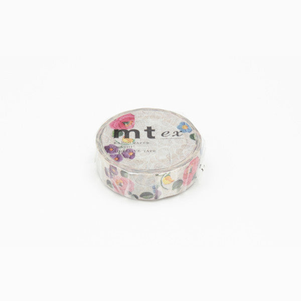 Mt Masking Tape Ex Series - Lace Kalocsa - 15 mm x 7 m -  - Washi Tapes - Bunbougu